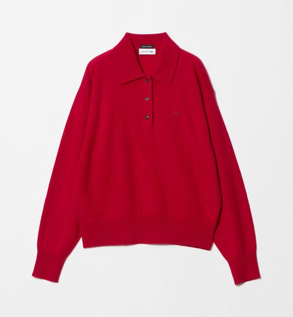UNITED ARROWS green label relaxing「【別注】＜LACOSTE＞ポロニット」|ニット・セーター|