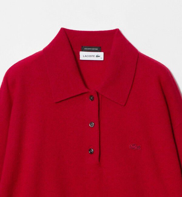 UNITED ARROWS green label relaxing「【別注】＜LACOSTE＞ポロニット」|ニット・セーター|