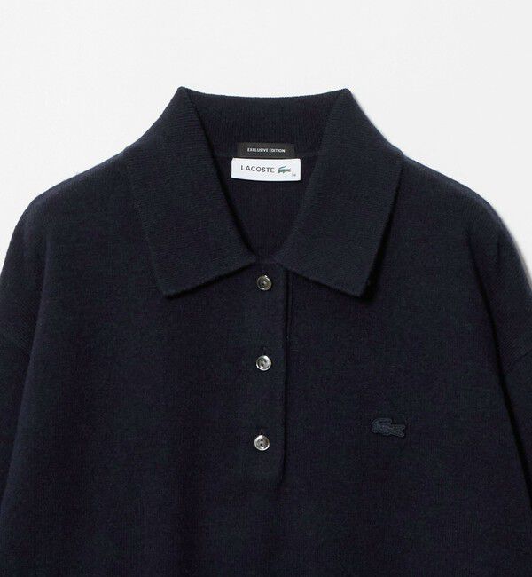 UNITED ARROWS green label relaxing「【別注】＜LACOSTE＞ポロニット」|ニット・セーター|