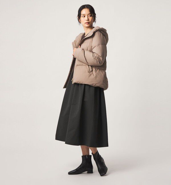 UNITED ARROWS green label relaxing「フリル襟 アミガラ ドッキング ワンピース」|ワンピース|