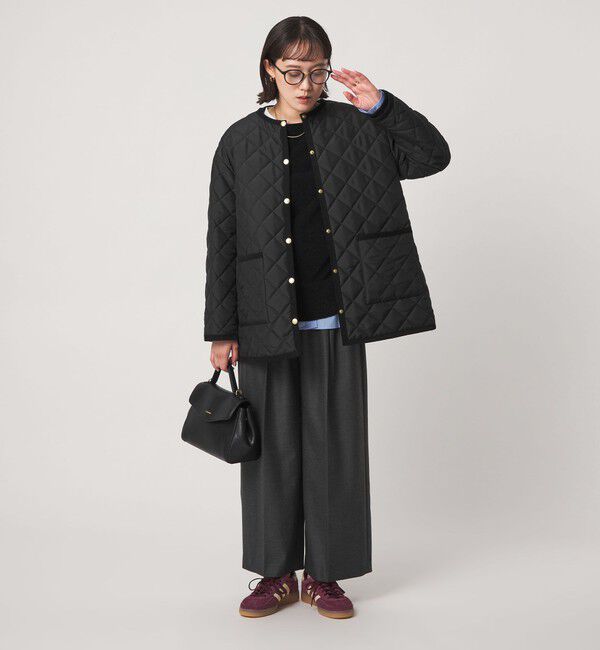 UNITED ARROWS green label relaxing「【別注】＜Traditional Weatherwear＞ARKLEY  Aライン キルティング ミドル ジャケット」|その他|