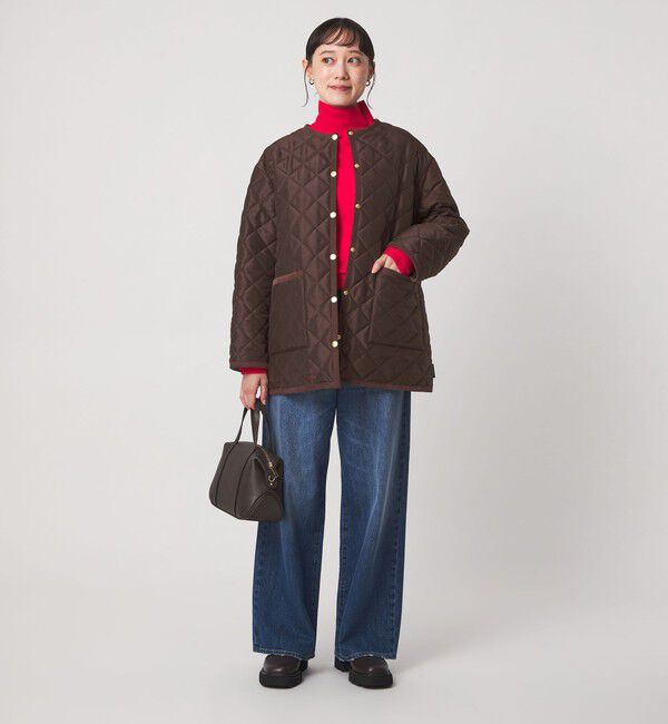 UNITED ARROWS green label relaxing「【別注】＜Traditional Weatherwear＞ARKLEY  Aライン キルティング ミドル ジャケット」|その他|