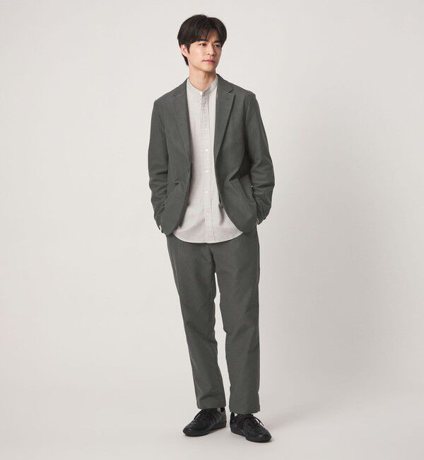 UNITED ARROWS green label relaxing「ピケ コーデュロイ リラックス ジャケット -ストレッチ-」|テーラードジャケット|