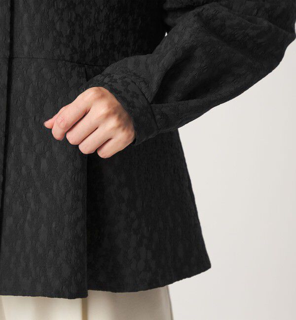 UNITED ARROWS green label relaxing「［size SHORTあり］fleurie(フルリー) ジャガード ジャケット」|ノーカラージャケット|