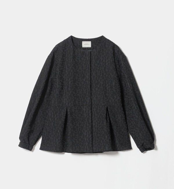 UNITED ARROWS green label relaxing「［size SHORTあり］fleurie(フルリー) ジャガード ジャケット」|ノーカラージャケット|