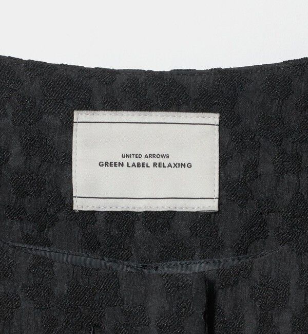 UNITED ARROWS green label relaxing「［size SHORTあり］fleurie(フルリー) ジャガード ジャケット」|ノーカラージャケット|