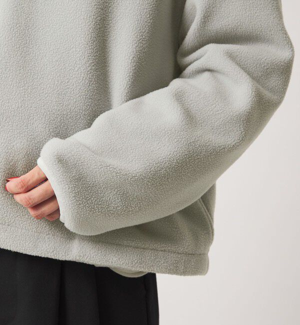 UNITED ARROWS green label relaxing「 【別注】＜LACOSTE＞ フリース ハーフジップ プルオーバー」|Tシャツ・カットソー|