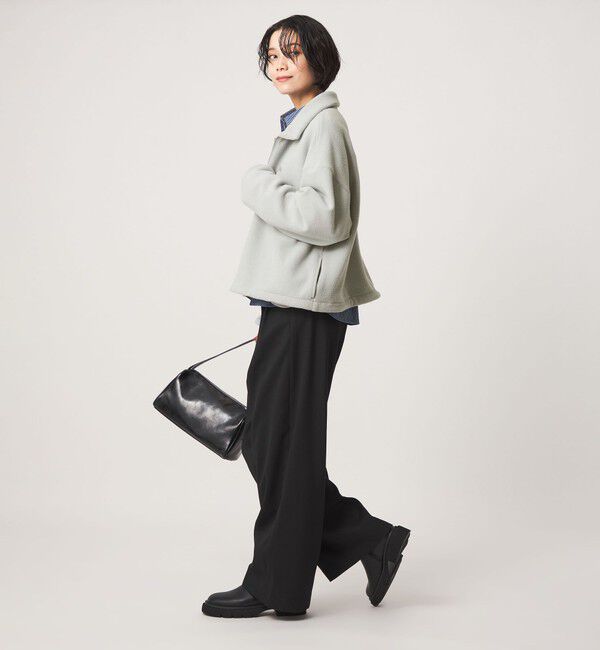 UNITED ARROWS green label relaxing「 【別注】＜LACOSTE＞ フリース ハーフジップ プルオーバー」|Tシャツ・カットソー|
