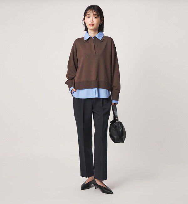 UNITED ARROWS green label relaxing「［size SHORT/TALLあり］fleurie(フルリー) テーパード パンツ」|スラックス|