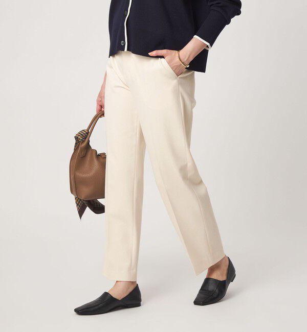 UNITED ARROWS green label relaxing「Daily Chic ウラキモウ ALLFIT テーパードパンツ」|スラックス|