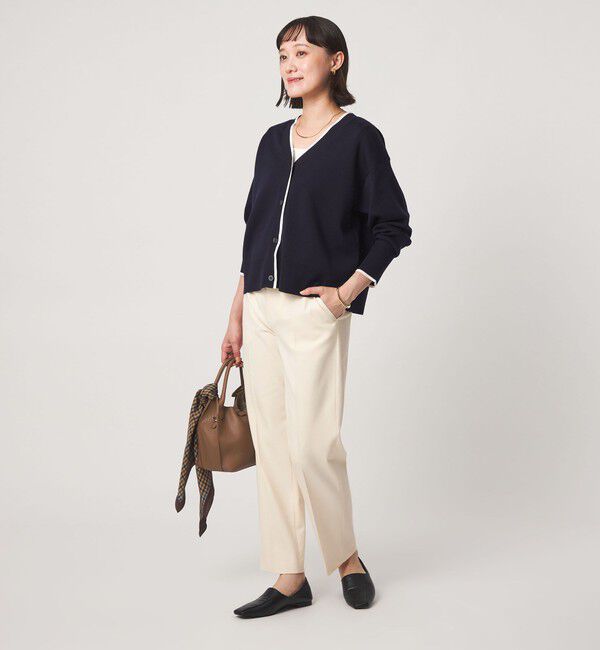 UNITED ARROWS green label relaxing「Daily Chic ウラキモウ ALLFIT テーパードパンツ」|スラックス|