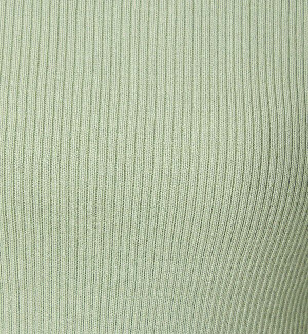 UNITED ARROWS green label relaxing「ウール リブ ボートネック ニット プルオーバー ウォッシャブル」|ニット・セーター|