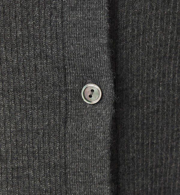 UNITED ARROWS green label relaxing「ウール リブ 襟付き ニット カーディガン ウォッシャブル」|カーディガン|