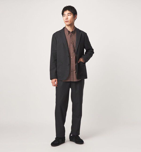 UNITED ARROWS green label relaxing「ウォッシャブル フラノ 1P ユーティリティ パンツ -ストレッチ-」|その他|