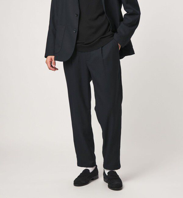 UNITED ARROWS green label relaxing「ウォッシャブル フラノ 1P ユーティリティ パンツ -ストレッチ-」|その他|