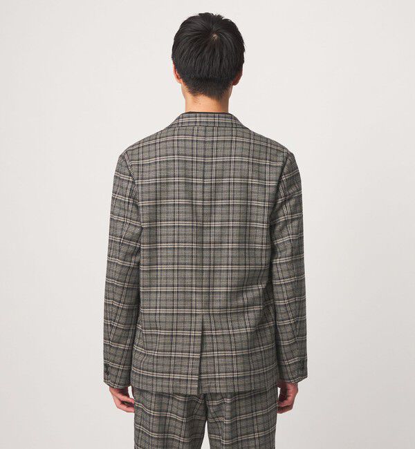 UNITED ARROWS green label relaxing「ウォッシャブル フラノ リラックス ジャケット -ストレッチ-」|テーラードジャケット|