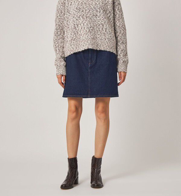 STEVEN ALAN「＜Steven Alan＞13OZ デニム ミニスカート」|スカート|