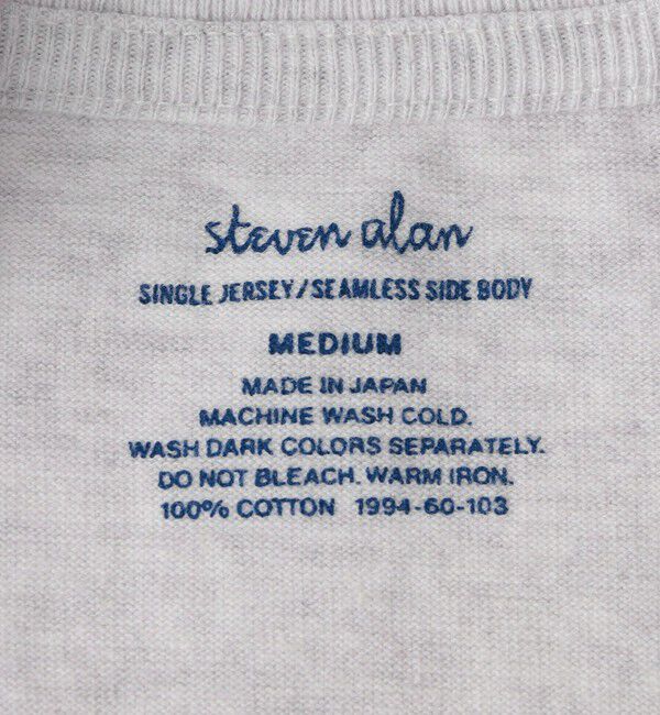 STEVEN ALAN「＜Steven Alan＞ パック チューブボディ Tシャツ」|Tシャツ・カットソー|