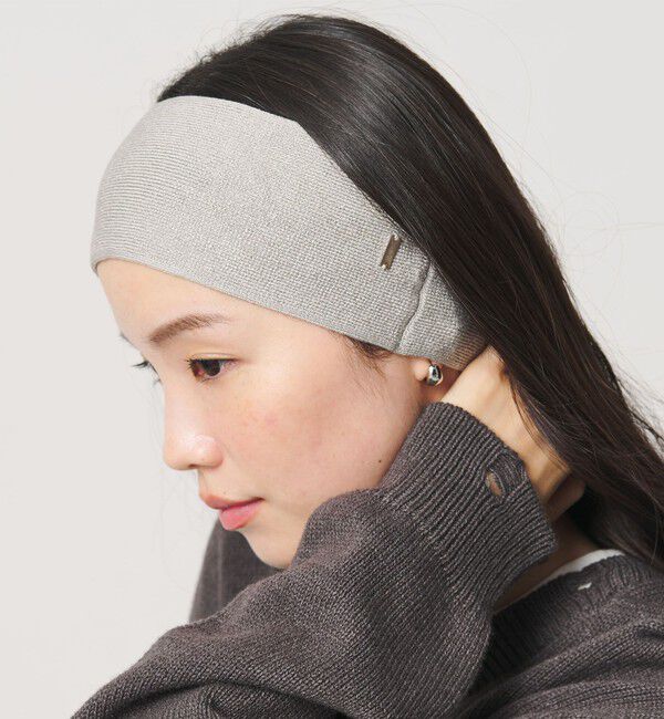 BEAUTY&YOUTH UNITED ARROWS「＜heyep＞シルク ヘアバンド」|ヘアバンド|LT.GRAY