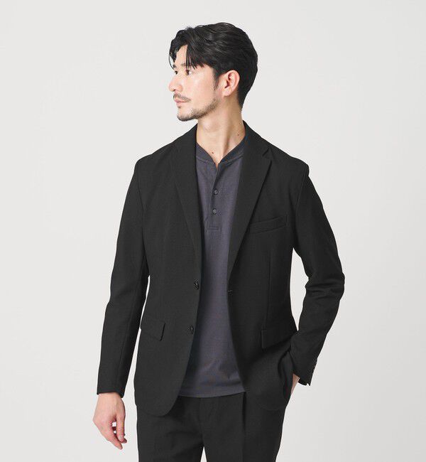 BEAUTY&YOUTH UNITED ARROWS「【WEB限定 WARDROBE SMART】LANATEC セットアップ/背抜きジャケット＆イージーパンツ」|スーツ|