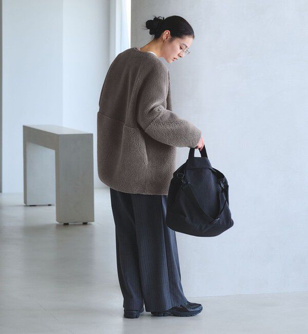 BEAUTY&YOUTH UNITED ARROWS「【WEB限定】ボア&times;フェイクムートン リバーシブルジャケット 」|その他|