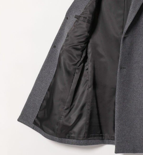 BEAUTY&YOUTH UNITED ARROWS「【WEB限定 WARDROBE SMART】PE メルトン チェスターコート」|チェスターコート|