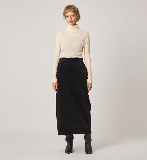 STEVEN ALAN「＜Steven Alan＞コットン シルク リブ タートルネック プルオーバー」|Tシャツ・カットソー|