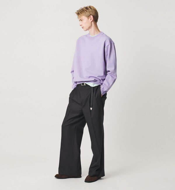 BEAUTY&YOUTH UNITED ARROWS「ハイブリッド ウール クルーネック ニット ウォッシャブル」|ニット・セーター|