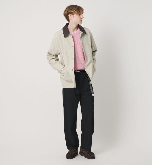 BEAUTY&YOUTH UNITED ARROWS「レザーカラー スムース ダック カバーオール」|その他|