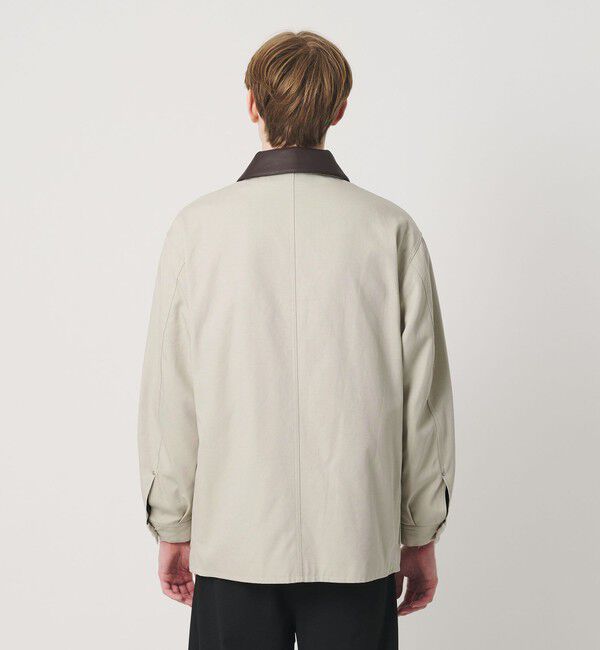 BEAUTY&YOUTH UNITED ARROWS「レザーカラー スムース ダック カバーオール」|その他|