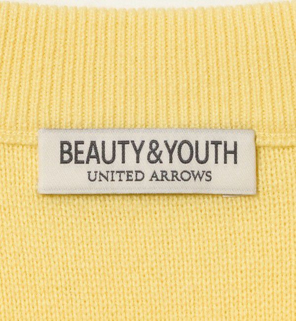 BEAUTY&YOUTH UNITED ARROWS「コットン カシミヤ ミラノリブ スウェットライク ニット」|ニット・セーター|