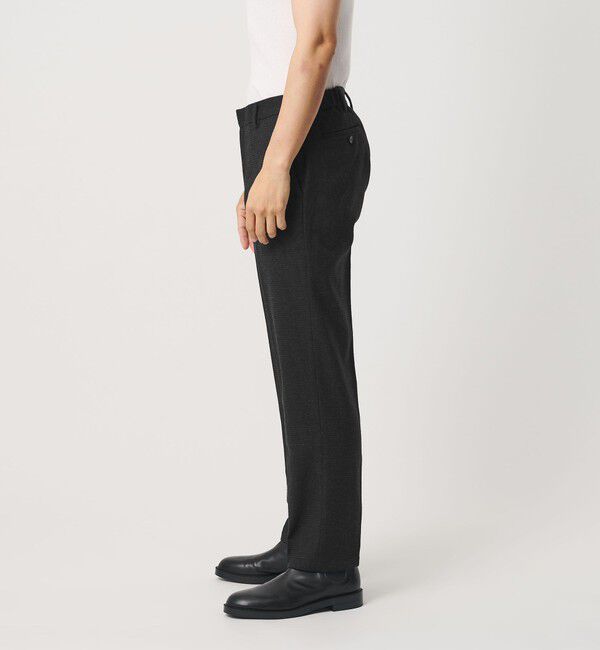 BEAUTY&YOUTH UNITED ARROWS「ストレッチ サキソニー ノープリーツ テーパードパンツ NO.2 セットアップ対応」|チノ|