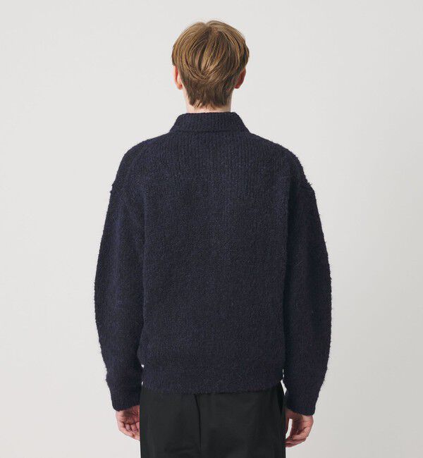 BEAUTY&YOUTH UNITED ARROWS「バブル ニット ジップ ジャケット」|カーディガン|