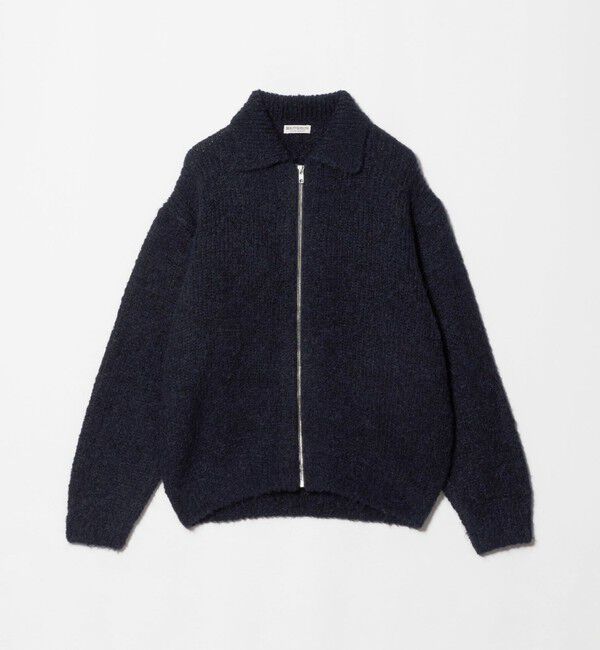 BEAUTY&YOUTH UNITED ARROWS「バブル ニット ジップ ジャケット」|カーディガン|