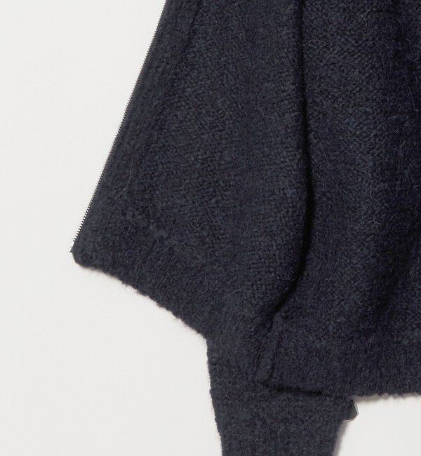 BEAUTY&YOUTH UNITED ARROWS「バブル ニット ジップ ジャケット」|カーディガン|