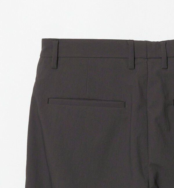 BEAUTY&YOUTH UNITED ARROWS「カルゼ ナイロン 1プリーツ テーパード パンツ NO.10」|チノ|