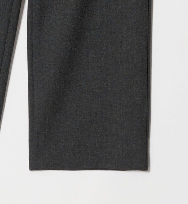 BEAUTY&YOUTH UNITED ARROWS「ダブルクロス 1プリーツ イージーパンツ No.7 タテヨコストレッチ」|チノ|