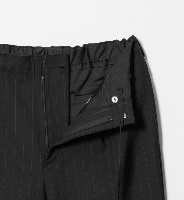BEAUTY&YOUTH UNITED ARROWS「ダブルクロス 1プリーツ イージーパンツ No.7 タテヨコストレッチ」|チノ|