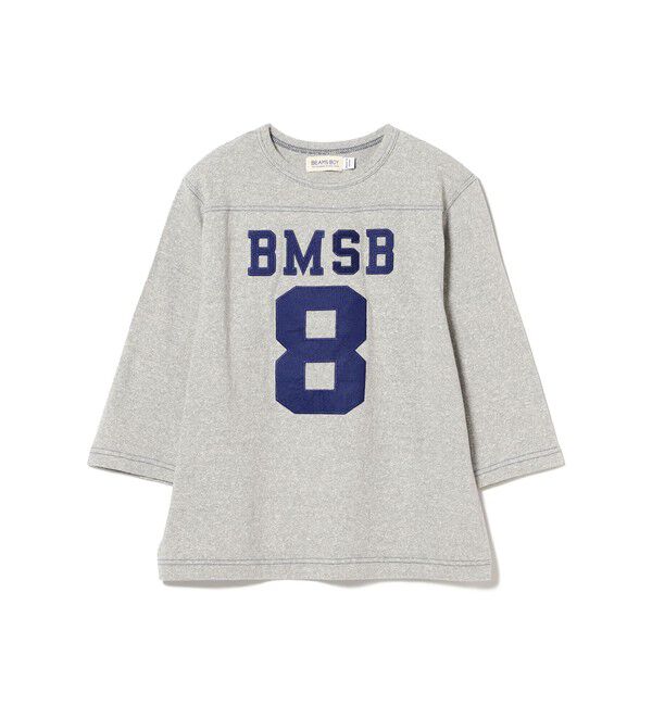 BEAMSBOY「テンジク フットボール 3/4 Tシャツ」|Tシャツ・カットソー|