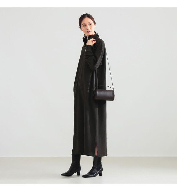 BEAMS SELECTION for WOMEN「【別注】SLOANE / 裏毛 ハーフジップ ワンピース」|ワンピース|