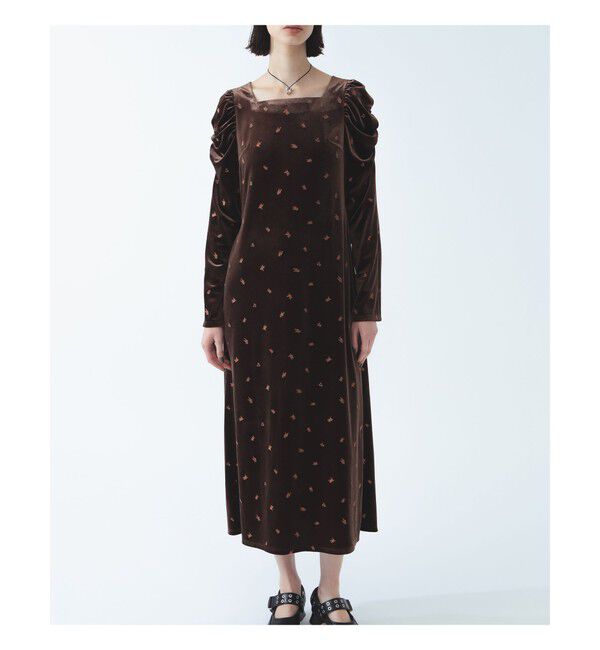 Ray BEAMS 「ﾌﾗﾜｰｼｼｭｳﾍﾞﾛｱOP」|ワンピース|BROWN