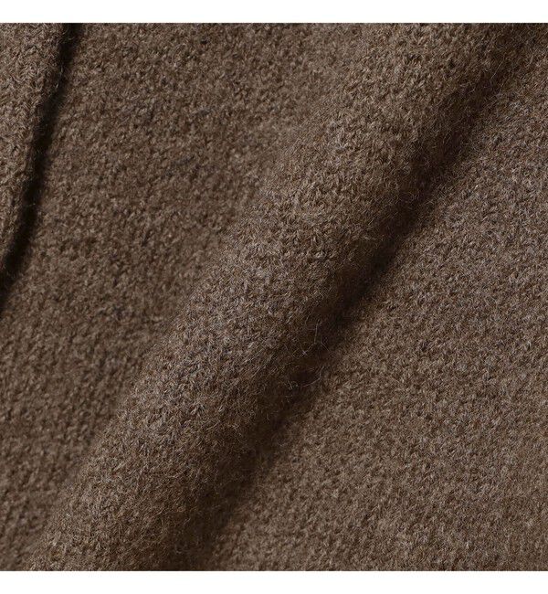 Demi-Luxe BEAMS 「ウール Vネック ニットブルゾン」|ブルゾン・スタジャン|