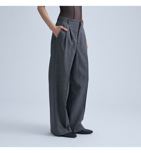 MAAI「Wool 2Tuck Trousers」|チノ|