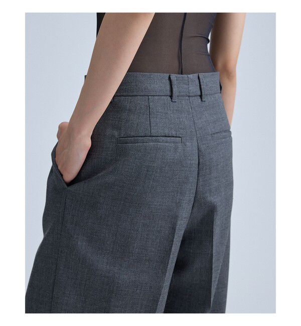 MAAI「Wool 2Tuck Trousers」|チノ|