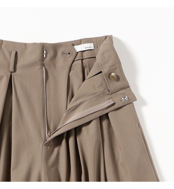 MAAI「Multi Tuck Trousers」|チノ|