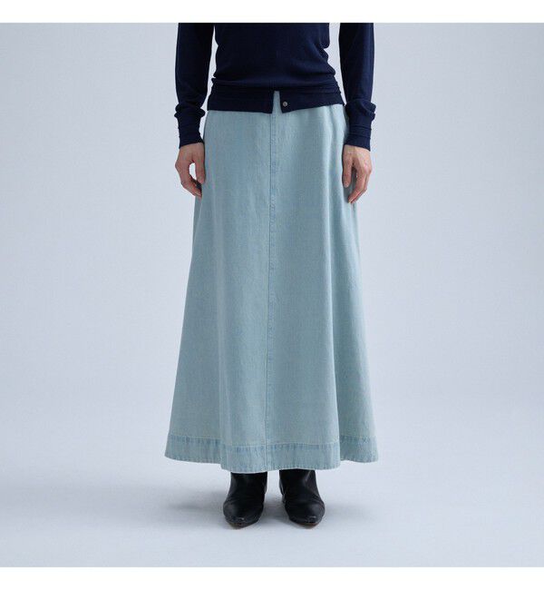 MAAI「Denim Skirt」|スカート|ICE BLUE