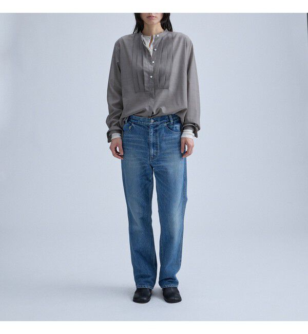 MAAI「Sheer Tucked Blouse」|シャツ・ブラウス|