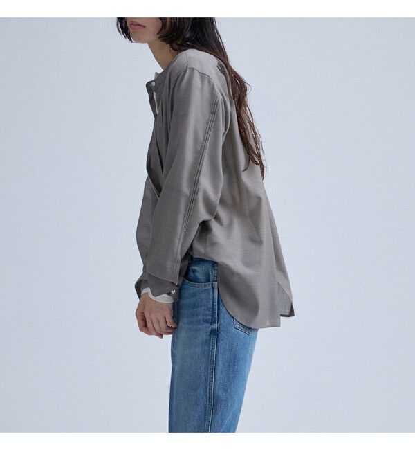 MAAI「Sheer Tucked Blouse」|シャツ・ブラウス|
