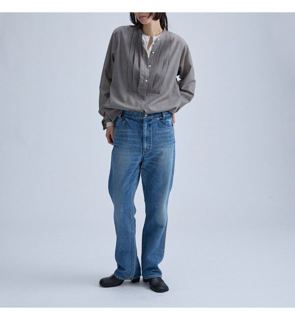 MAAI「Sheer Tucked Blouse」|シャツ・ブラウス|