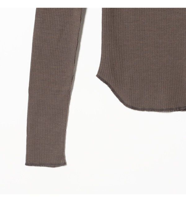 MAAI「Ribbed Henley Pullover」|Tシャツ・カットソー|